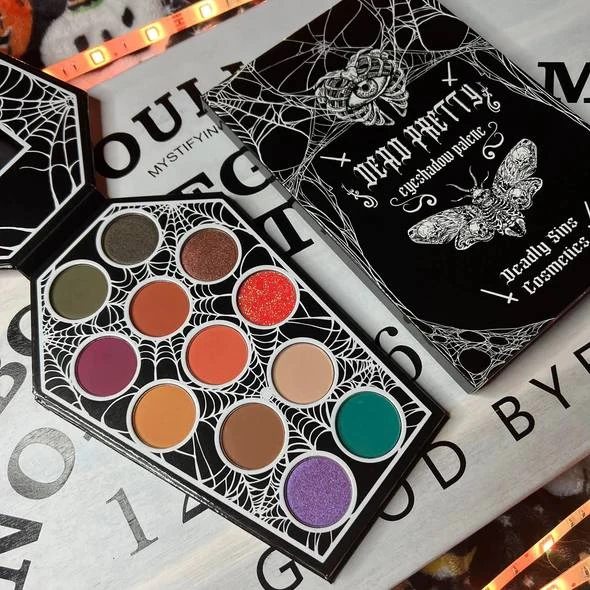 Dead Pretty Coffin | EYESHADOW PALETTE DEADLY SINS COSMETICS Deadly Sins Cosmetics Dead Pretty Coffin | EYESHADOW PALETTE -Wicked Lashes shop deadly sins cosmetics dead pretty coffin eyeshadow palette 6 71de945a fc58 480b 8d11