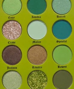 DEADLY SINS COSMETICS Deadly Sins Cosmetics Envy | EYESHADOW PALETTE -Wicked Lashes shop deadly sins cosmetics envy eyeshadow palette 3 0eb932a7 6d67 4bd5 82c6 44479b9d05dc 700x700