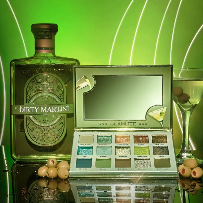 Dirty Martini | PALETTE GLAMLITE Glamlite Dirty Martini | PALETTE -Wicked Lashes shop glamlite dirty martini palette 1 3c90efdb 5919 4e8a 95e2