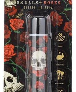HOMEWARES Skulls & Roses [Cherry] | LIP BALM -Wicked Lashes shop homewares skulls roses cherry lip balm 1 0b6bdd09 6b27 4595 8ba8 eacada9d4864 700x700