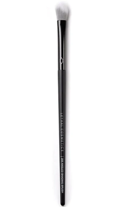 205 | ANGLED SHADING BRUSH LETHAL COSMETICS Lethal Cosmetics 205 | ANGLED SHADING BRUSH -Wicked Lashes shop lethal cosmetics 205 angled shading brush
