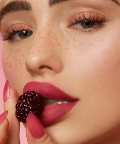 LIME CRIME Lime Crime Blackberry | PLUSHIES SOFT LIQUID LIPSTICK -Wicked Lashes shop lime crime blackberry lip plushies 3 2a829ab3 2a0f 4885 a582 d28573a8a4b0 700x700