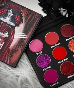 LOVELACE COSMETICS Lovelace Cosmetics The Blood Countess | EYESHADOW PALETTE -Wicked Lashes shop lovelace cosmetics the blood countess eyeshadow palette 2 fef99342 119a 48db b7ba f6be34690204 700x700