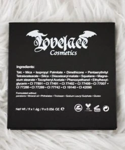 LOVELACE COSMETICS Lovelace Cosmetics The Blood Countess | EYESHADOW PALETTE -Wicked Lashes shop lovelace cosmetics the blood countess eyeshadow palette 4 e731122a 278c 4a45 ba4e dae08856ec51 700x700