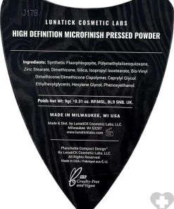 LUNATICK COSMETIC LABS Lunatick High Definition Microfinish | PRESSED POWDER 2 LUNATICK COSMETIC LABS Lunatick High Definition Microfinish | PRESSED POWDER -Wicked Lashes shop lunatick cosmetics high definition microfinish planchette powder 004 700x700