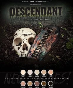 LUNATICK COSMETIC LABS Lunatick Descendant | COFFIN PALETTE 3 LUNATICK COSMETIC LABS Lunatick Descendant | COFFIN PALETTE -Wicked Lashes shop lunatick cosmetics labs descendant coffin palette 14 700x700
