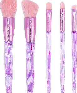 MEDUSAS MAKEUP Medusas Makeup Lavender Crystal [5 Piece] | BRUSH SET