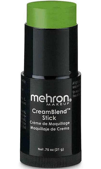 Green | CREAMBLEND STICK MEHRON MAKEUP Halloween Green | CREAMBLEND STICK -Wicked Lashes shop mehron makeup green creamblend stick 1 57a067b6 ee42 48a4 9c71