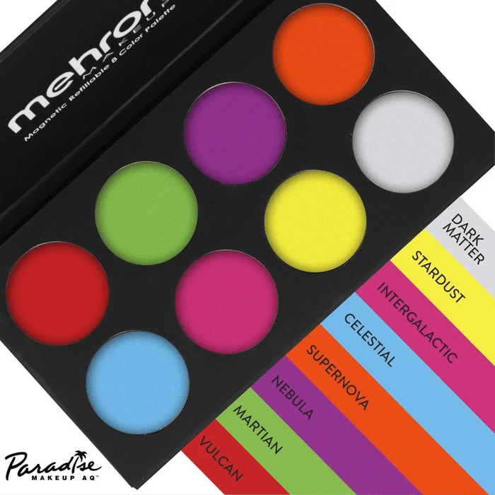 Neon UV Glow Paradise Makeup AQ | FACE PAINT PALETTE MEHRON MAKEUP Cosplay Neon UV Glow Paradise Makeup AQ | FACE PAINT PALETTE -Wicked Lashes shop mehron makeup neon uv glow paradise makeup aq face paint palette 2 16b95504 3e39 4bf1 b733