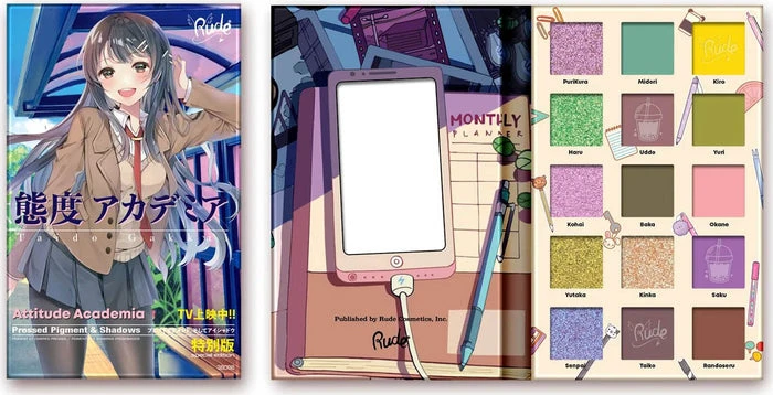 Attitude Academia | MANGA PALETTE RUDE COSMETICS Rude Cosmetics Attitude Academia | MANGA PALETTE -Wicked Lashes shop rude cosmetics attitude academia manga palette 1 bdc73ca6 9548 419f 91e1