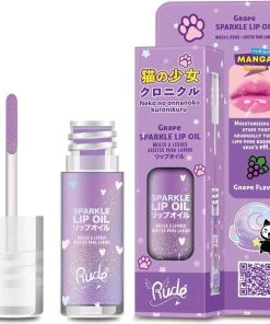RUDE COSMETICS Rude Cosmetics Manga [Grape] | SPARKLE LIP OIL
