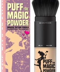 RUDE COSMETICS Rude Cosmetics Puff The Magic Powder [Banana] | MINERAL SETTING POWDER