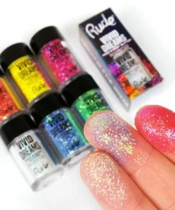 RUDE COSMETICS Rude Cosmetics Vivid Dreams [Parallel Universe] | FACE & BODY GLITTER -Wicked Lashes shop rude cosmetics vivid dreams acid trip face body glitter 2 3702979b 5acc 463b 8076 c9f58792a8d7 700x700